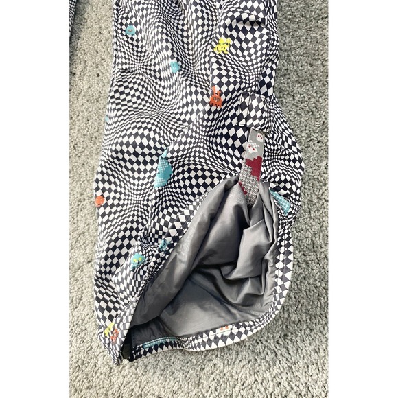 BURTON DryRide Insulated Snowboard Ski Snow Pants Pixel Youth XL 14/16 Checkered - Picture 5 of 16